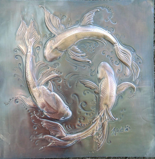 Copper Koi Triskelion